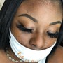 Full Face Glam (Strip Lashes)