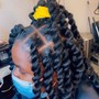 Short butterfly Loc