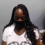 Feed -in braids with Sew-In