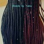 Small Box Braids(Butt length)