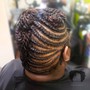 Adult Cornrows w/o Weave