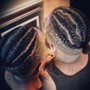 Men Scalp  Braids