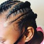 Kid's Lemonade/Feed in Braids 6-10 years