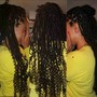 Box braid/twist touch up