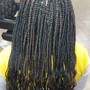 Smedium Knotless Box Braids