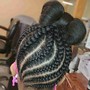 Kid's  Medium Box Braids