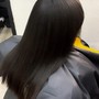 Hair cut -Long layer hair on weaves