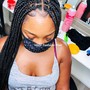 Knotless Box Braids Small