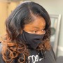 Lace front wig install