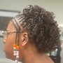 Knotless/ Box braids( medium  / to bra line)