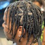 Long  designer French braids