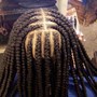 Box Braids touch up