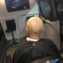 In the Studio/RazorHotTowl Bald head shave