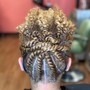 Twisted updo