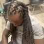 Med Knotless Braids