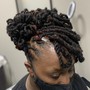 Med Knotless Braids