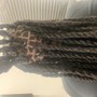 Med Knotless Braids