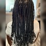 Large Knotless Braids