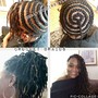 Men's Basic braids Straight Back