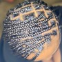 Medium Knotless Box Braids