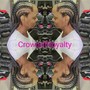 Half lrg  feedin braids  / half box braids