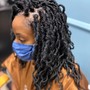 NO cornrows individual Crochet box braids