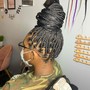 Medium Knotless Box Braids-Mid Back