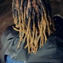 Loc retwist over shoulder length