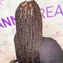 Senegalese Twists-Waist Length