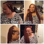 Flat Twists with natural hair