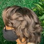 Wig braid down