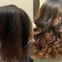 Brazilian Blowout Smoothing Treatment.