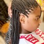 Crochet braids (box braids or senegalese)