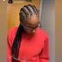 5 Braids Natural Hair Men