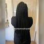 Longer Than Waist Length/Small Size Box Braids