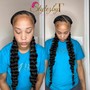 Extended Sleek Ponytail(weave)