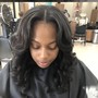 Shampoo style/relaxed hair