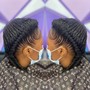 Small Box Braid/Twist on NATURAL HAIR