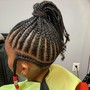 Designer Crochet ponytail