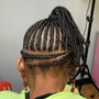 Designer Crochet ponytail