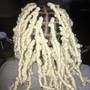 Starter locs on fade