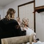 Bridal Hair Trial In Salon