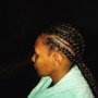 Small Individual Senegalese Twist (mid back)