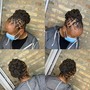 Double Strand Twist w/ hair double colors