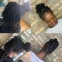 Loc Manicure Long Hair