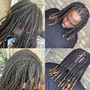 Loc Manicure Long Hair