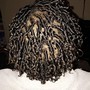 Loc Maintenance w/ Two strand twists (Short-Med locs)