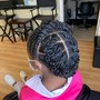 Short cut and styled (cut included)