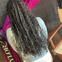 Medium box braids