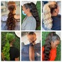 TCS Sleek ponytail-Braid